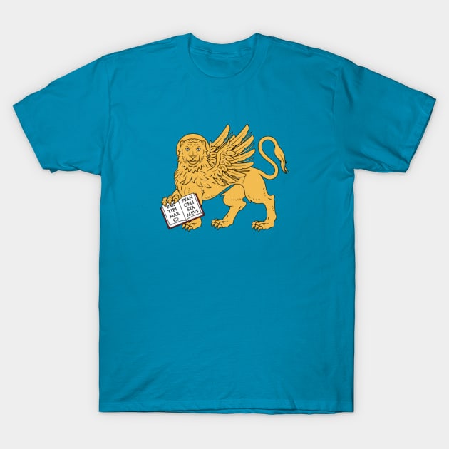 Lion of Venice T-Shirt by iaredios